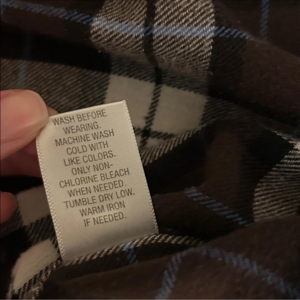Croft & Barrow Plaid Flannel Shirt - Picture 7 of 7